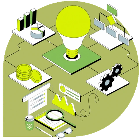 Illustration: mapping a program's structure and data